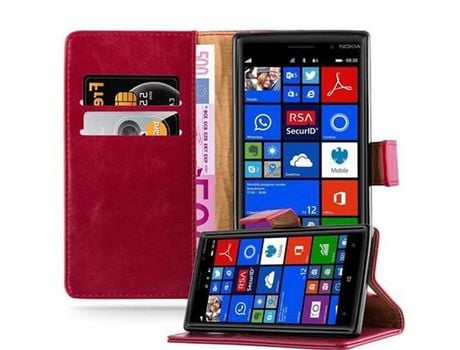 Carcasa para Nokia Lumia 830 CADORABO Vermelho
