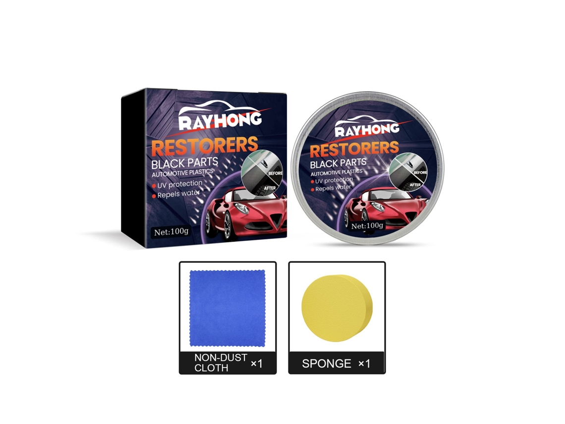 Cera Reparo Plástico Carro