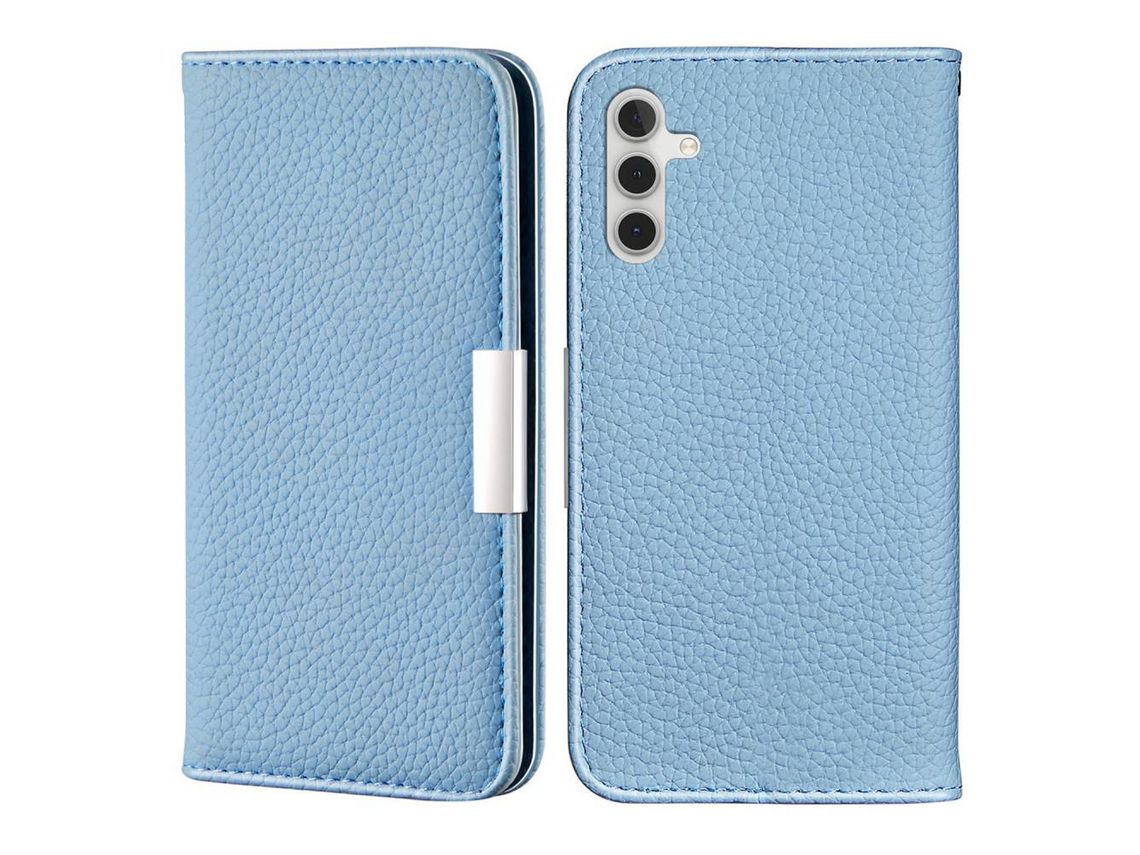 Capa para Samsung Galaxy A13 5G (TPU, PU - Azul)