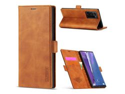 Capa para Samsung Galaxy Note20 Ultra 5G- Note20 Ultra (PU - Castanho)