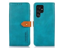 Capa para Samsung Galaxy S22 Ultra (Pu - Azul)