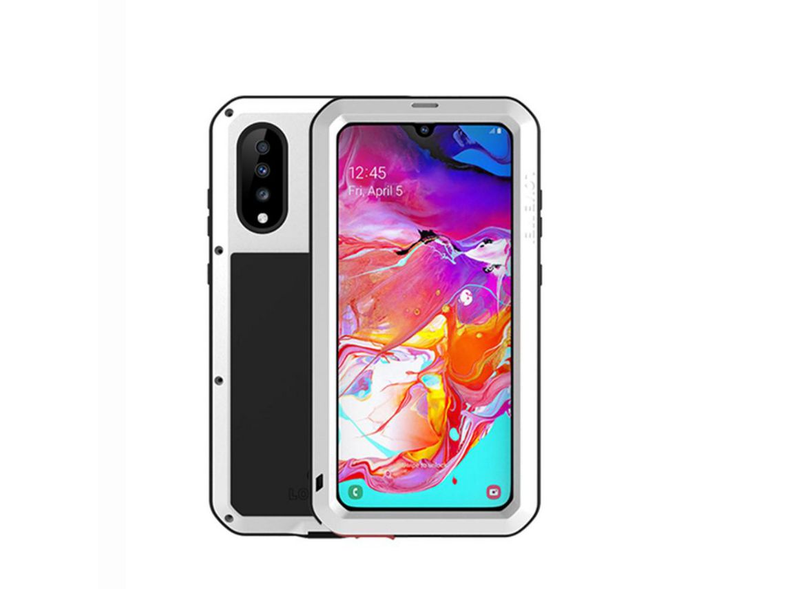 Capa para Samsung Galaxy A70 (TPU - Branco)