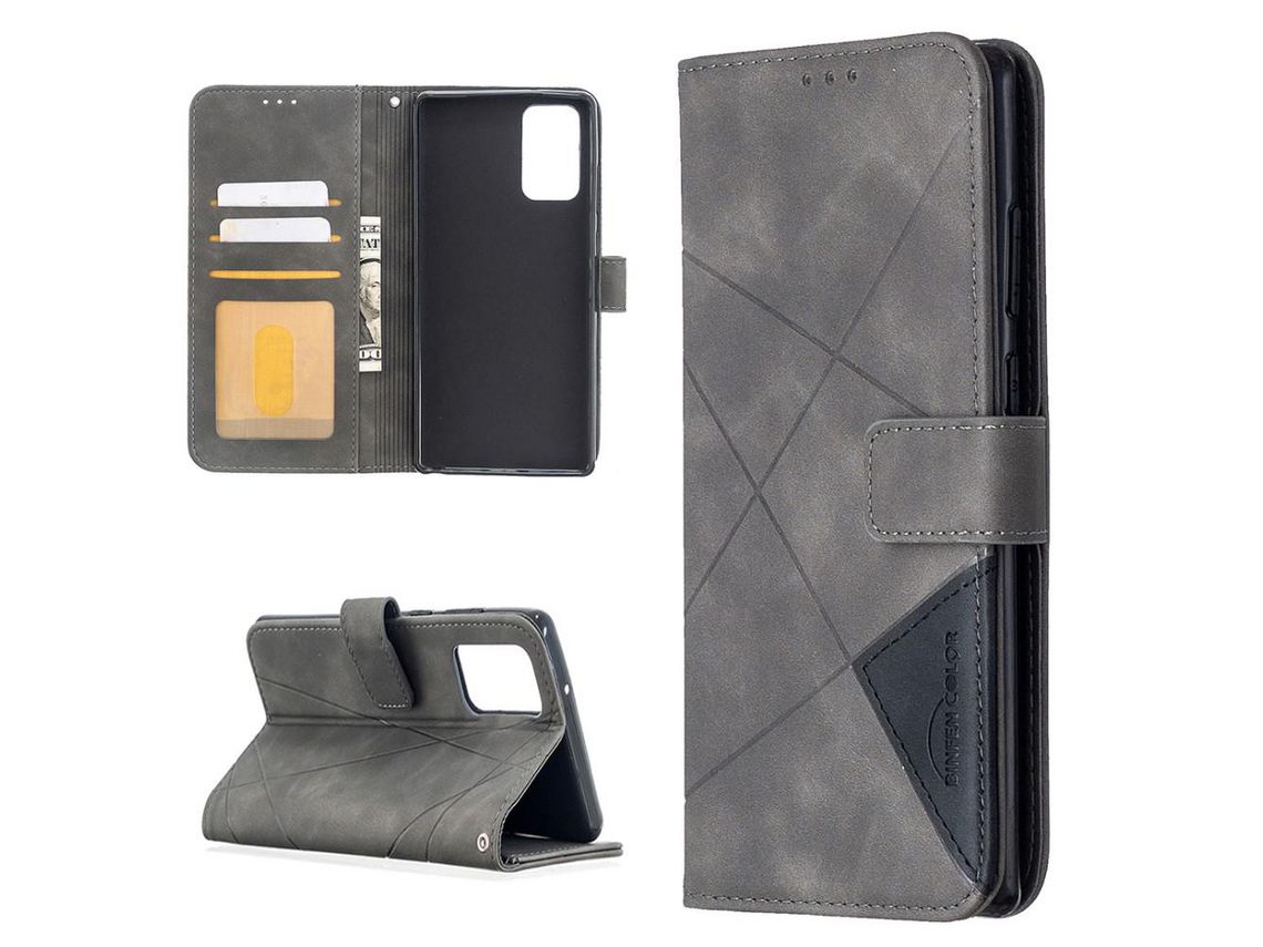 Capa para Samsung Galaxy Note 20- Note 20 5G (PU - Cinzento)