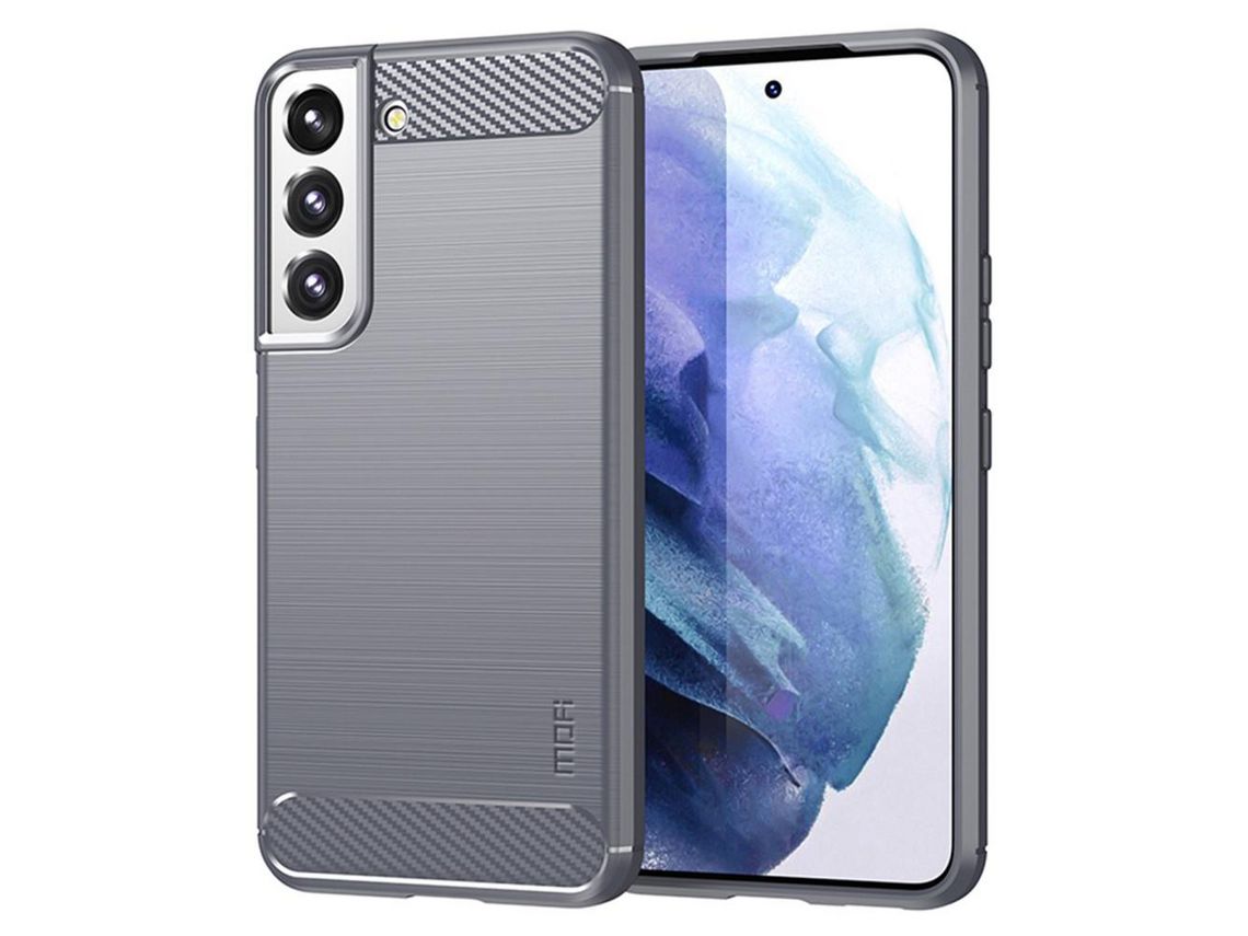Capa para Samsung Galaxy S22 Plus (TPU - Cinzento)