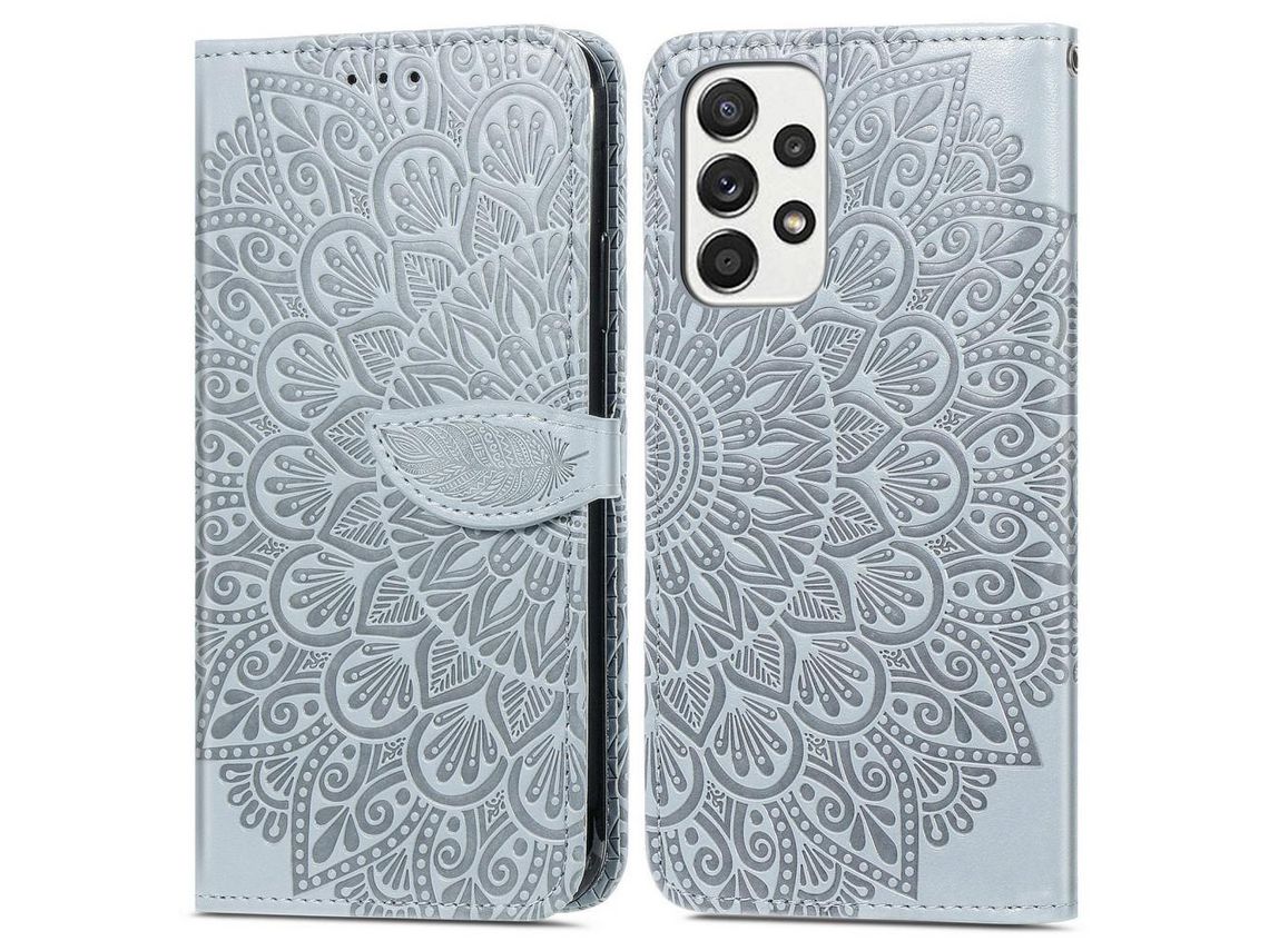 Capa para Samsung Galaxy A33 5G (PU - Cinzento)