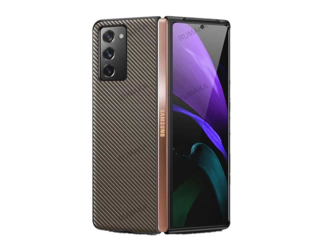 Capa para Samsung Galaxy Z Fold2 5G (PU - Durada)