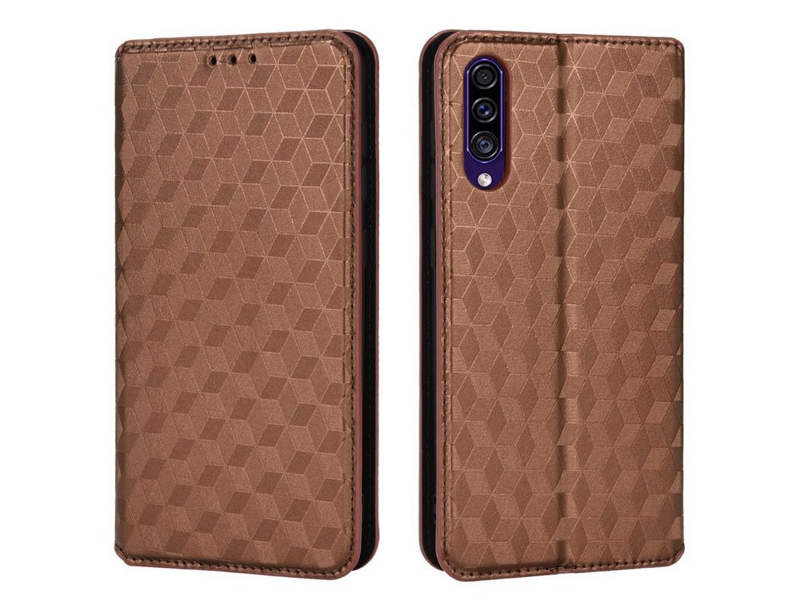 Capa para Samsung Galaxy A50- A50S- A30S (PU - Castanho)