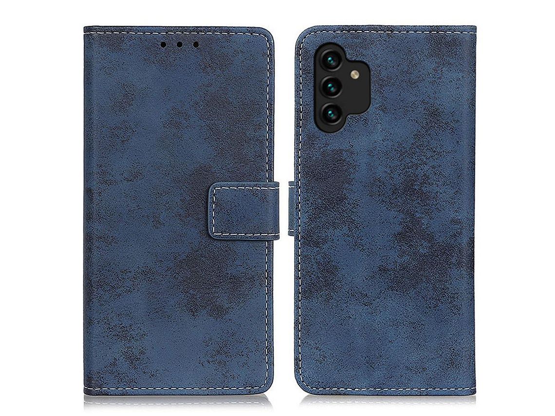 Capa para Samsung Galaxy A13 4G (Pu - Azul)