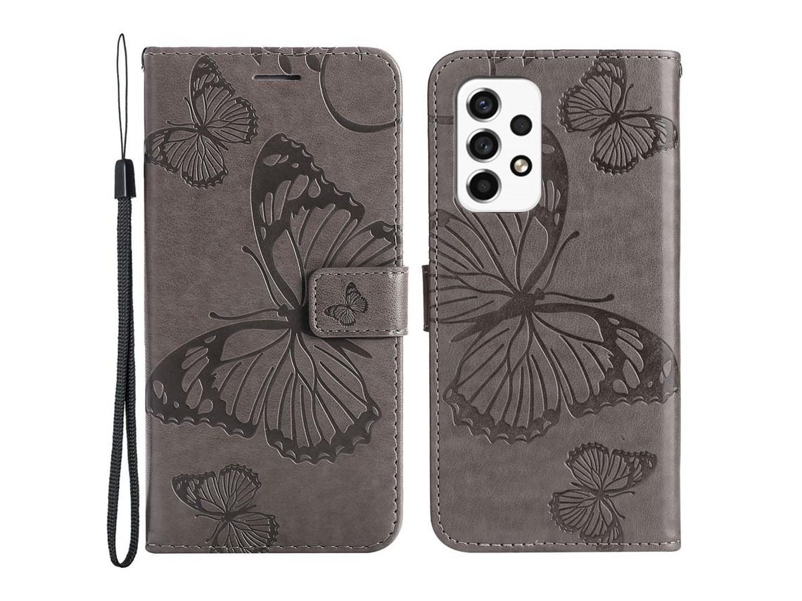 Capa para Samsung Galaxy A53 5G (PU - Cinzento)