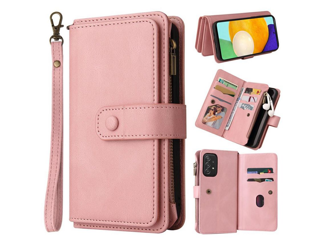 Capa para Samsung Galaxy A73 5G (Pu - Rosa)