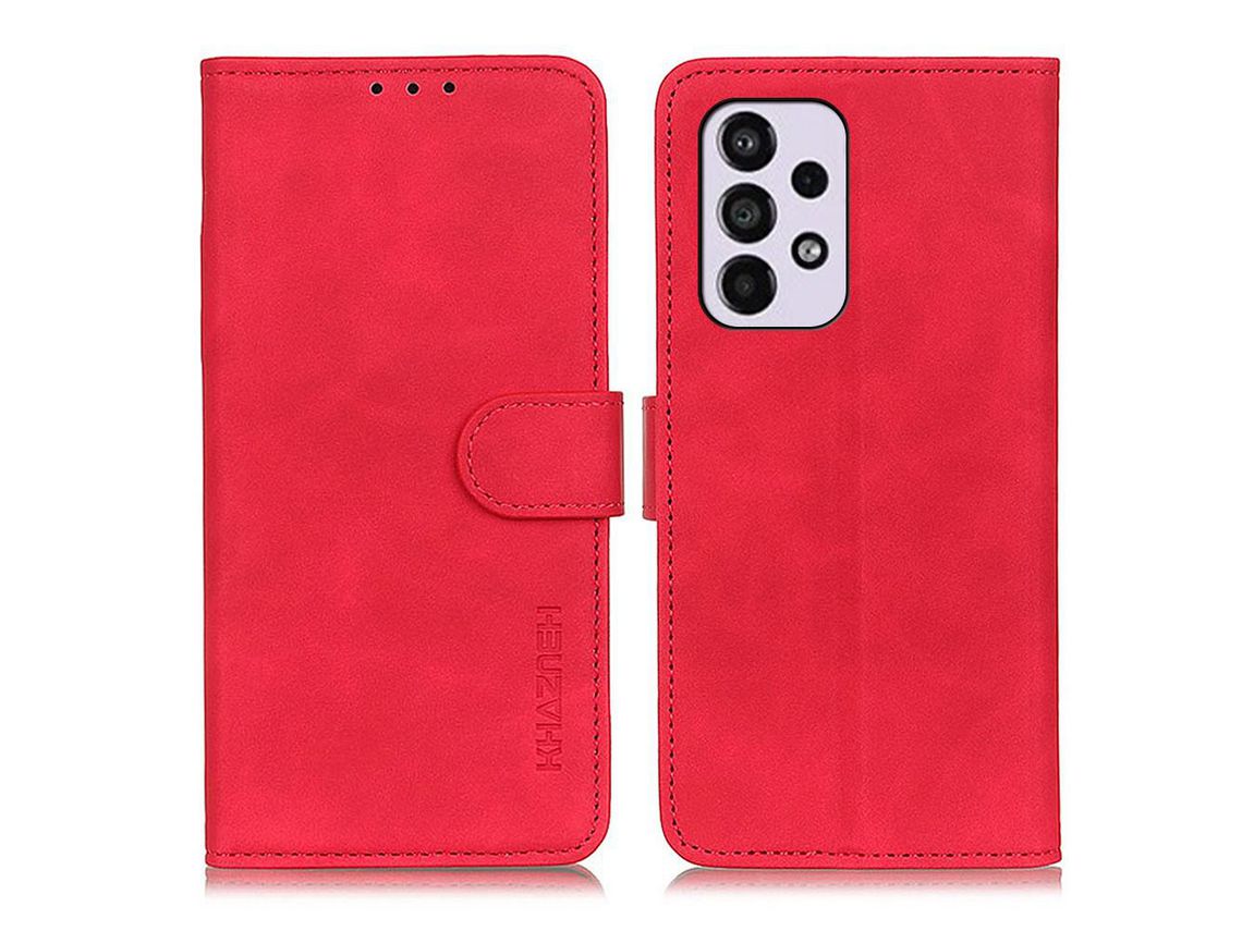 Capa para Samsung Galaxy A33 5G (Pu - Vermelho)