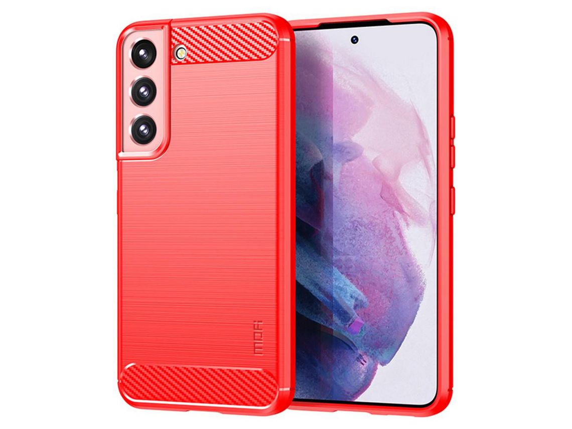 Capa para Samsung Galaxy S22 Plus (TPU - Vermelho)