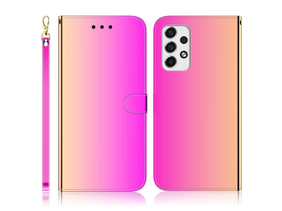 Capa para Samsung Galaxy A73 5G (Pu - Rosa)