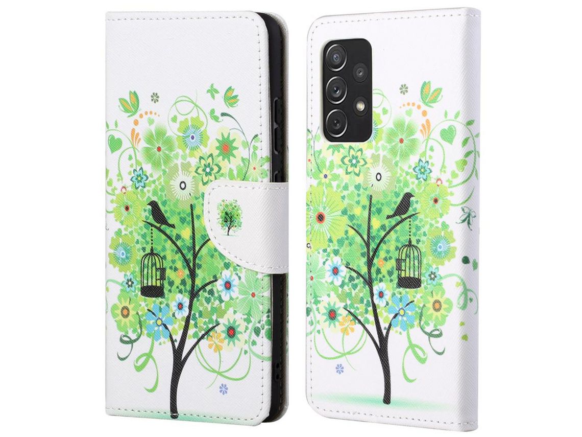 Capa para Samsung Galaxy A73 5G (PU - Verde)
