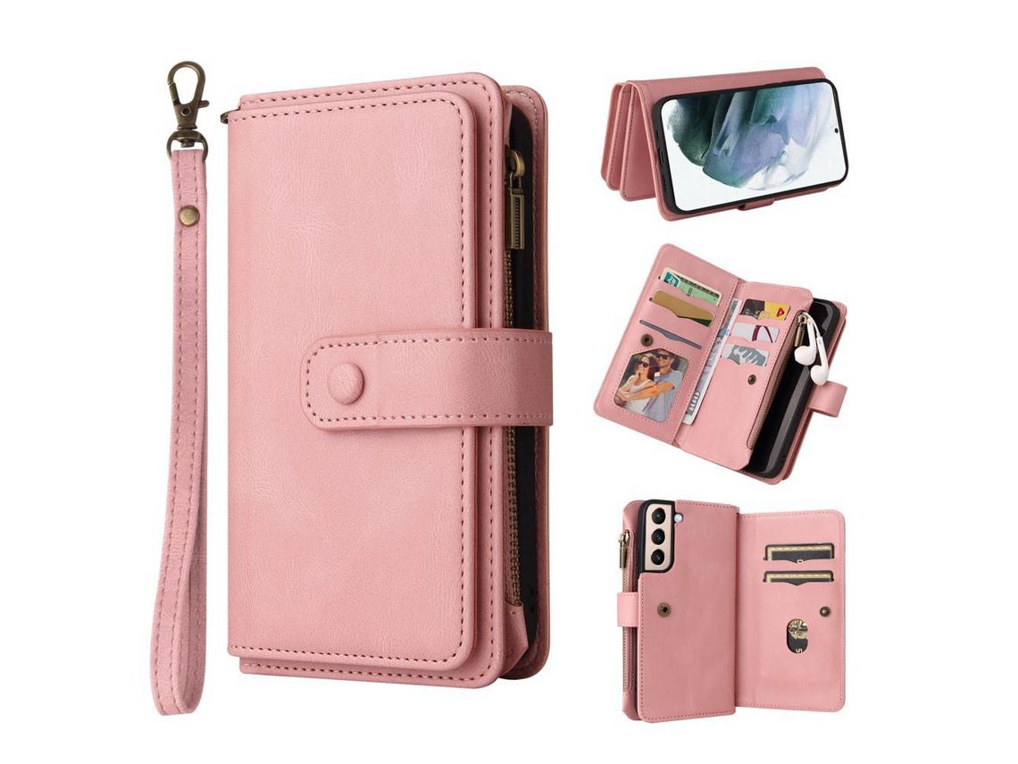 Capa para Samsung Galaxy S22 Plus (Pu - Rosa)