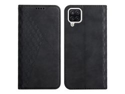 Capa para Samsung Galaxy A22 4G Eu Version (PU, TPU - Preto)