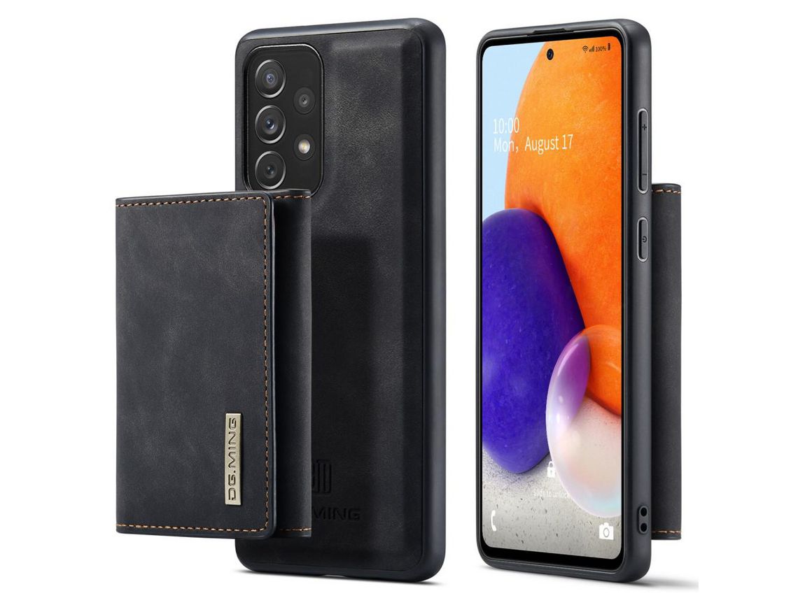Capa para Samsung Galaxy A73 5G (PU - Preto)