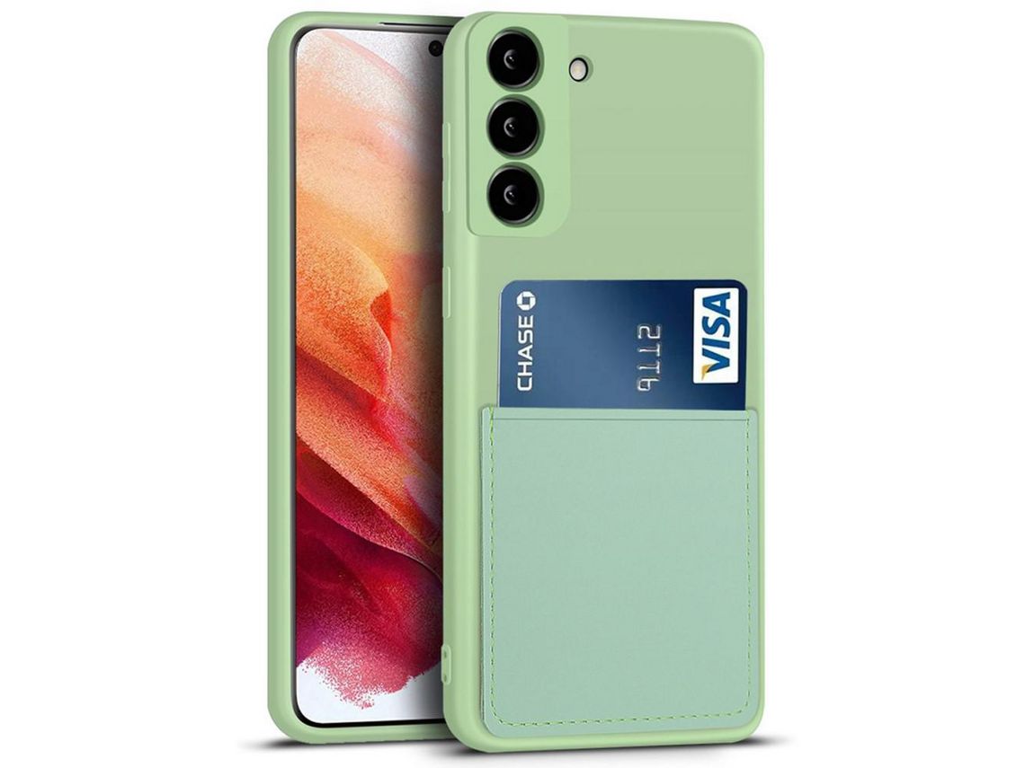 Capa para Samsung Galaxy S21 5G (Silicone - Verde)