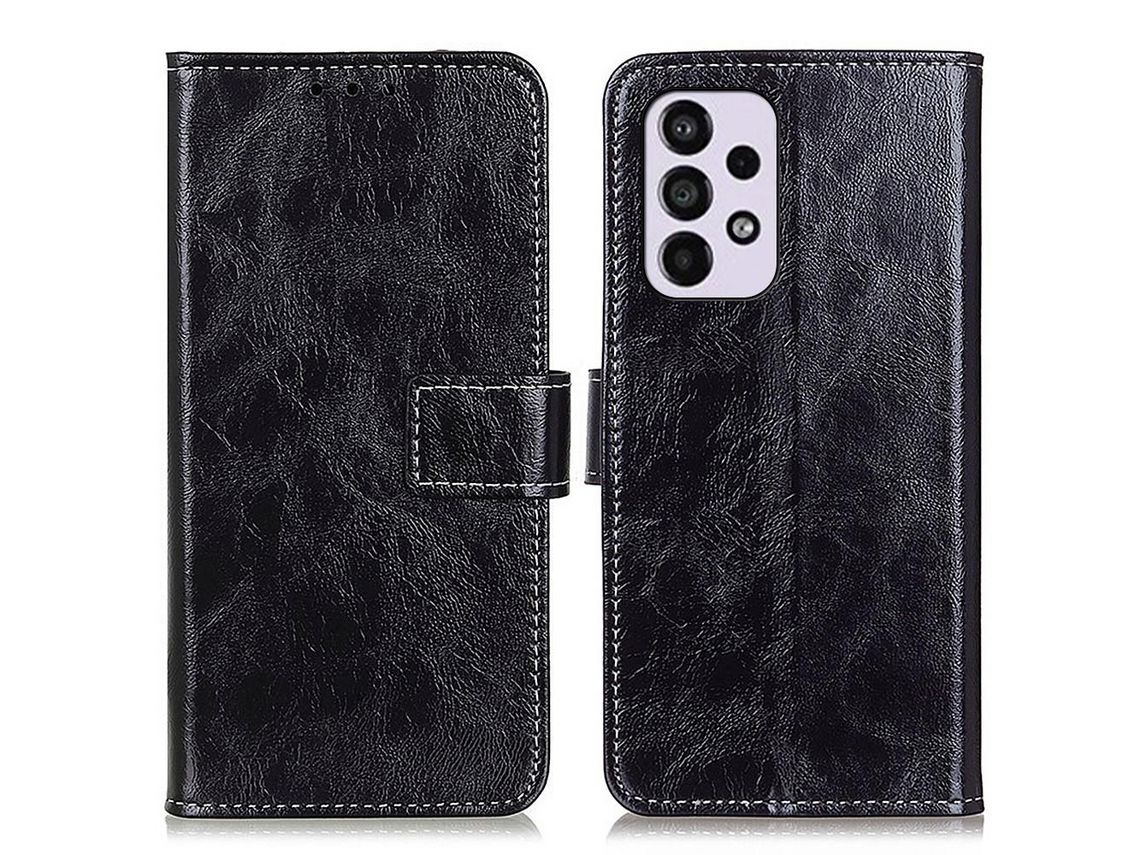 Capa para Samsung Galaxy A33 5G (Pu - Preto)