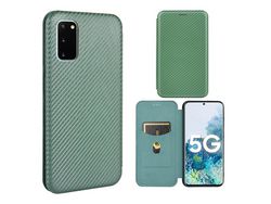 Capa para Samsung Galaxy S20 Fe- S20 Fan Edition- S20 Fe 5G- S20 Fan Edition 5G- S20 Lite (PU - Verde)