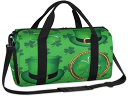 Bolsa MARCA de São Patrício para fim de semana 45x21x23cm tecido poliéster