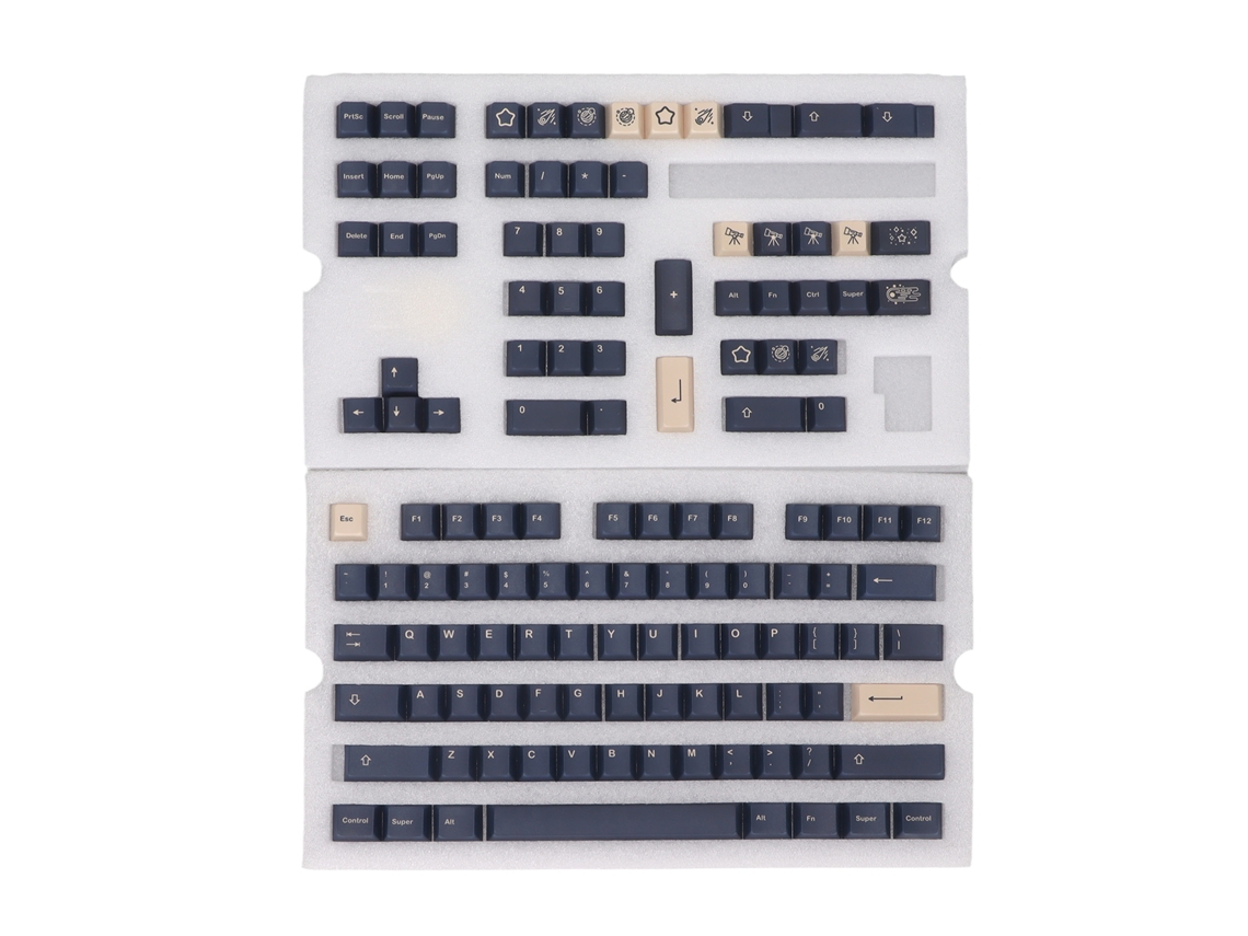 2026 128 Teclas de Substituição para Teclado Mecânico Pbt com 128 Teclas