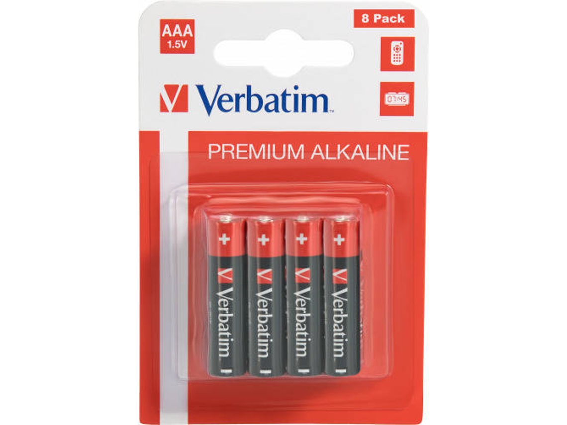Pilha VERBATIM Bateria Descartável Aaa 49502