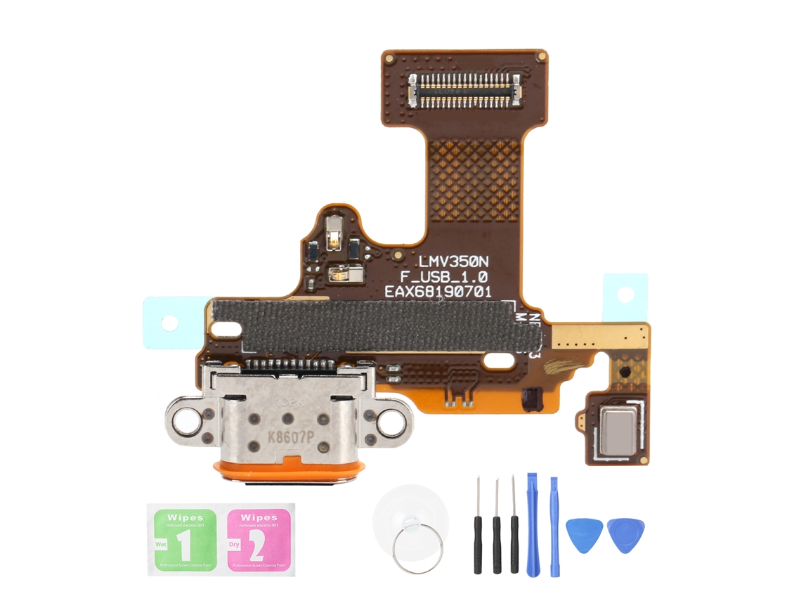 Placa de carregamento USB compatível com LG EOOCOO