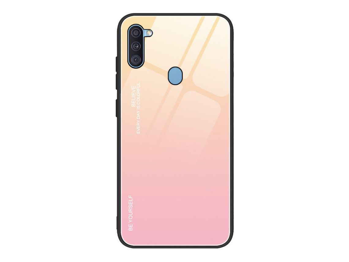 Capa para Samsung Galaxy A11 (TPU - Amarelo)