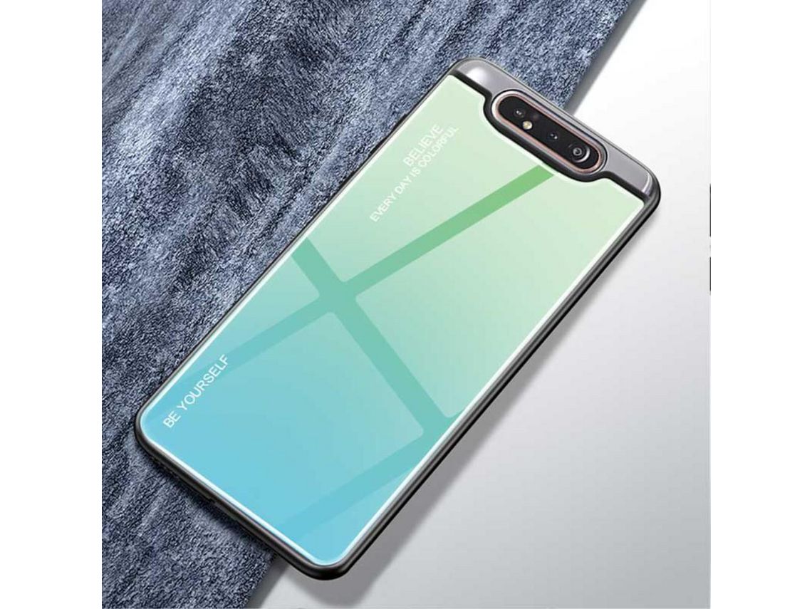 Capa para Samsung Galaxy A80- A90 (TPU - Azul)