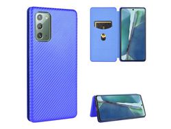 Capa para Samsung Galaxy Note 20- Note 20 5G (PU - Azul)
