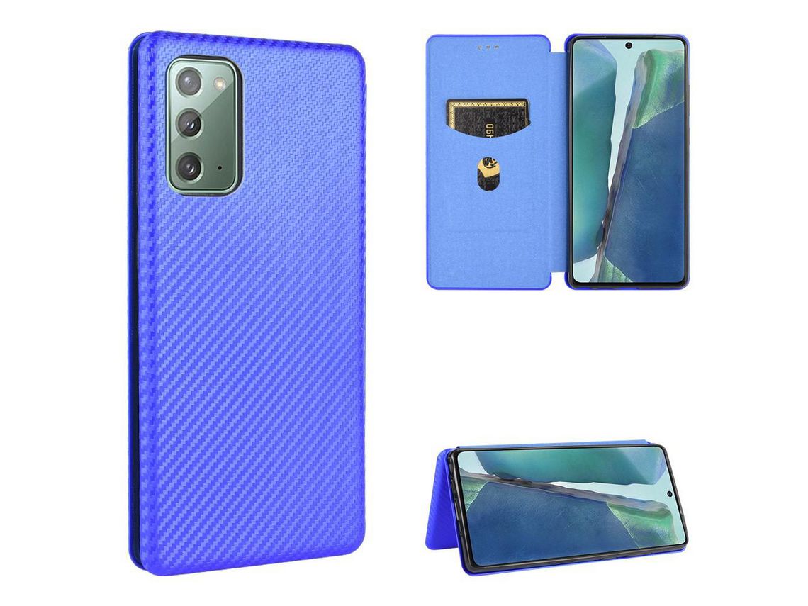 Capa para Samsung Galaxy Note 20- Note 20 5G (PU - Azul)
