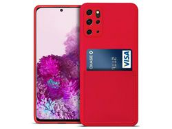 Capa para Samsung Galaxy S20 Plus 4G- 5G (Silicone - Vermelho)
