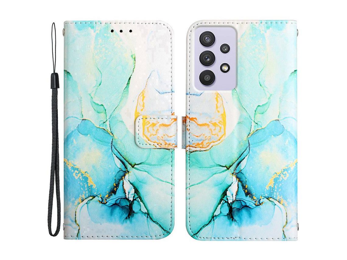 Capa para Samsung Galaxy A72 4G- 5G (Pu - Verde)