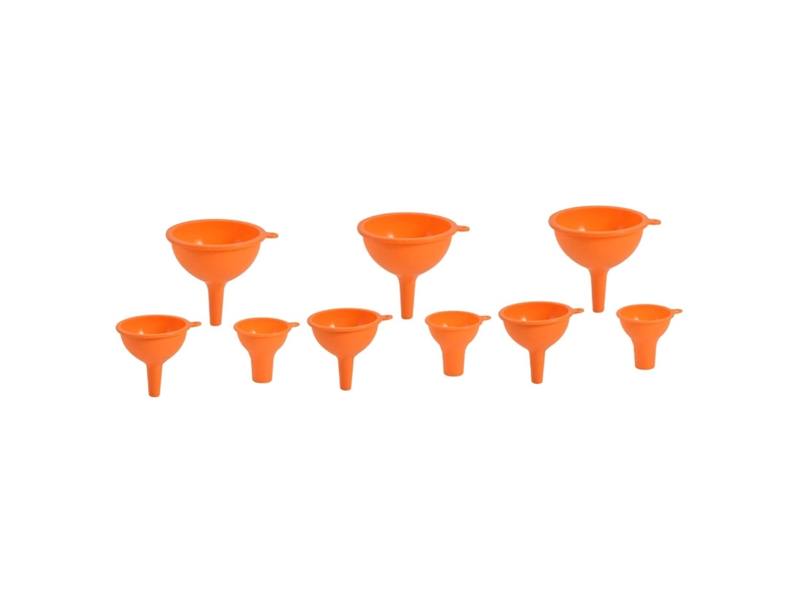 Funil De Silicone Para Cozinha: Você Receberá 3 Funis Práticos Que Lhe Trarão Grande