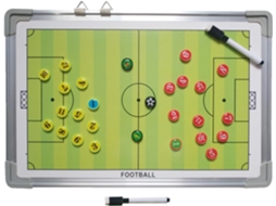 Quadro Branco Magnético Para Treino De Futebol, Com Superfície Para Escrita E 2 Canetas Para Quadro Branco