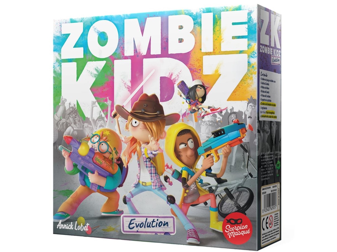Jogo De Tabuleiro Zombie Kidz Evolution Pegi 7 Juegos