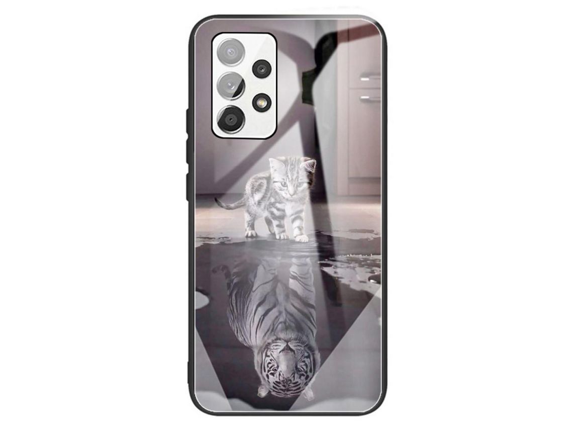 Capa para Samsung Galaxy A13 4G (TPU e PU - Multicor)