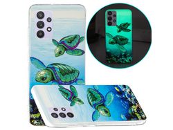 Capa para Samsung Galaxy A32 5G (TPU e PU - Multicor)