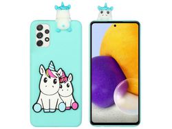 Capa para Samsung Galaxy A33 5G (TPU e PU - Multicor)