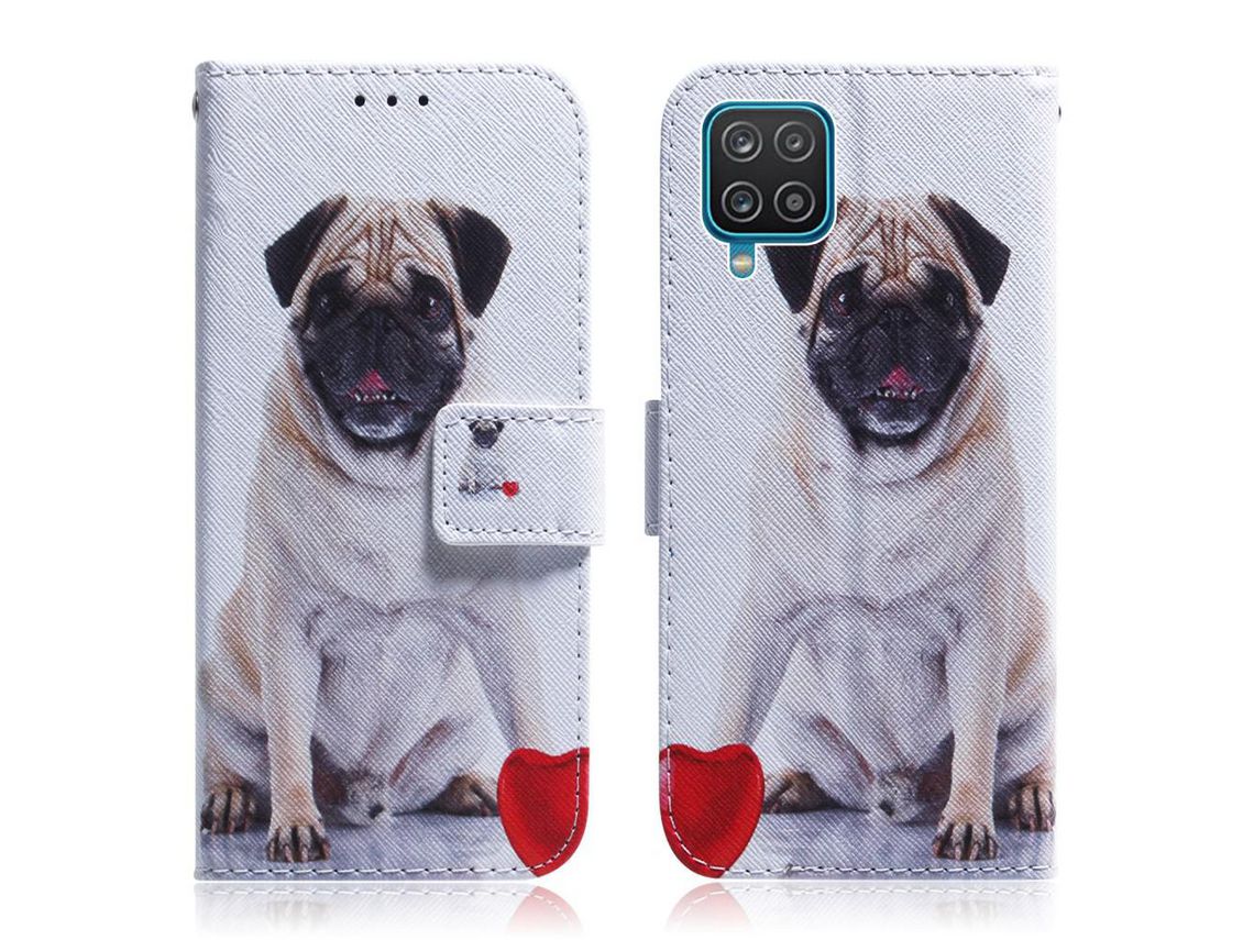 Capa para Samsung Galaxy M32 4G Global Version (TPU e PU - Multicor)