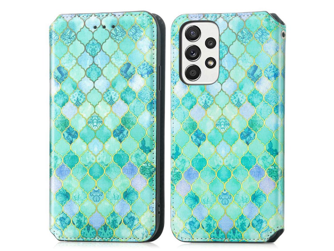 Capa para Samsung Galaxy A33 5G (PU - Multicor)
