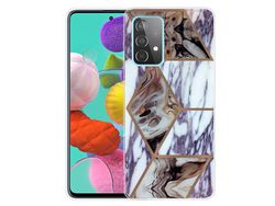 Capa para Samsung Galaxy A53 5G (TPU e PU - Multicor)