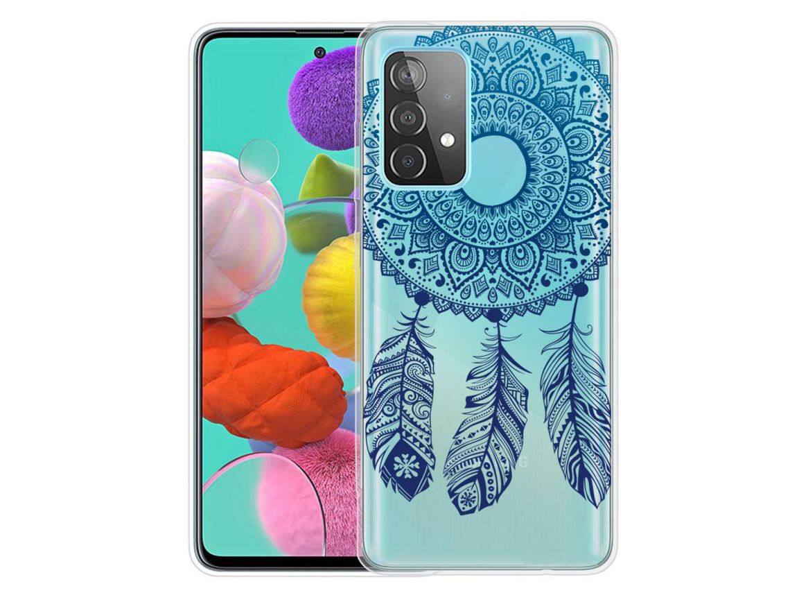 Capa para Samsung Galaxy A53 5G (TPU e PU - Multicor)