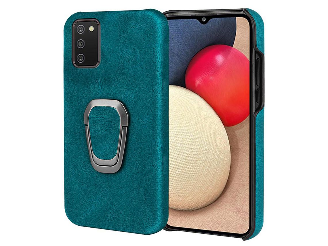 Capa para Samsung Galaxy A02S 164.2X75.9X9.1Mm (TPU e PU - Multicor)