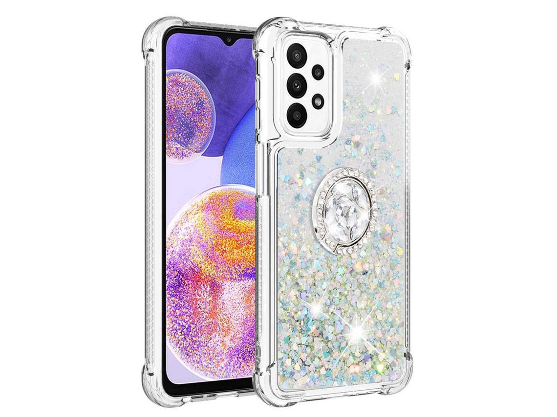 Capa para Samsung Galaxy A23 4G/5G (TPU e PU - Multicor)