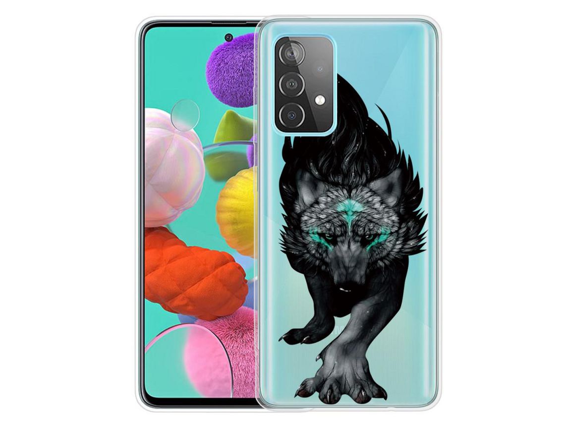 Capa para Samsung Galaxy A73 5G (TPU e PU - Multicor)