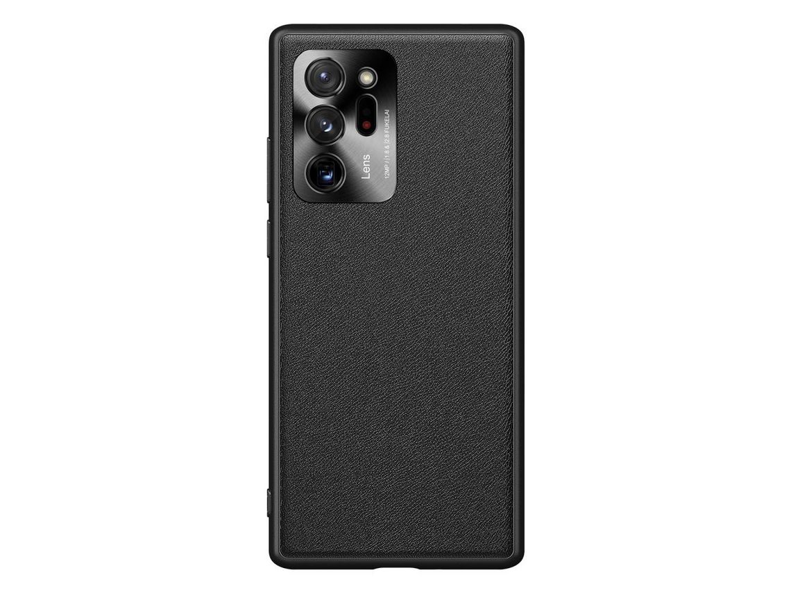 Capa e Tpu Veias de Cd com Cobertura de Câmera Preto para Samsung Galaxy Note 20