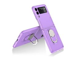 Capa e Tpu Gkk com Muleta Roxo para Galaxy Z Flip3 5G