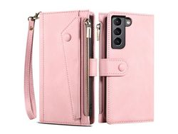Capa Multifuncional com Apoio Rosa para Samsung Galaxy S22 5G